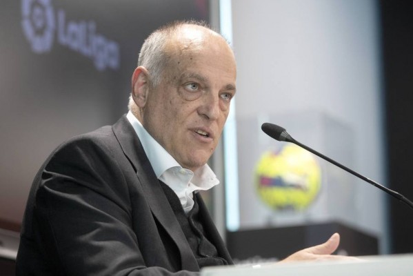 Tebas optará a ser reelegido presidente de LaLiga y anuncia más medidas contra el racismo