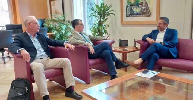 Los alcaldes de Murcia y Alcantarilla recuperan el 'feeling' y acuerdan crear una rotonda en el Polígono Oeste