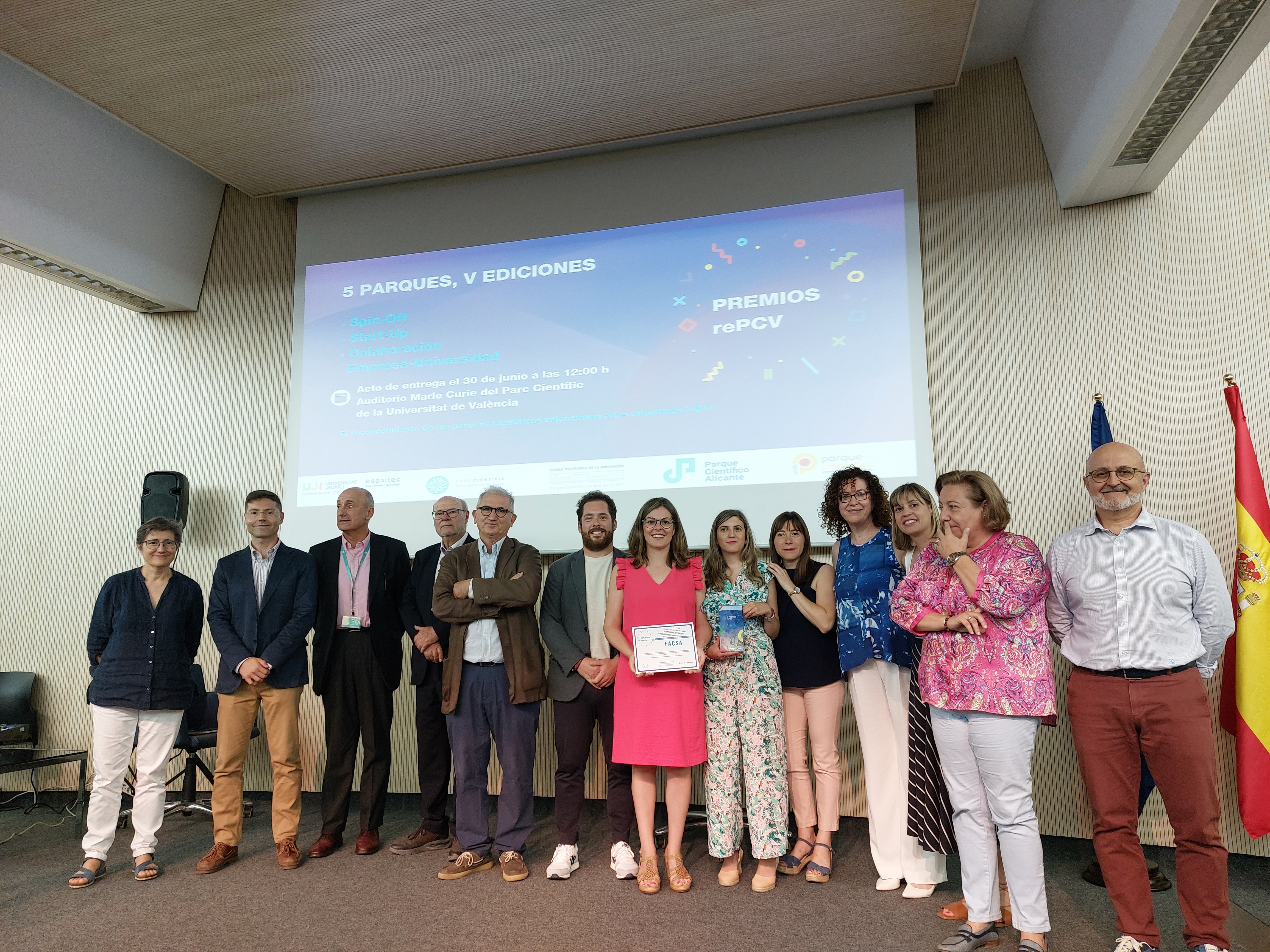 La red de parques científicos valencianos premia la colaboración de Facsa

con las universidades