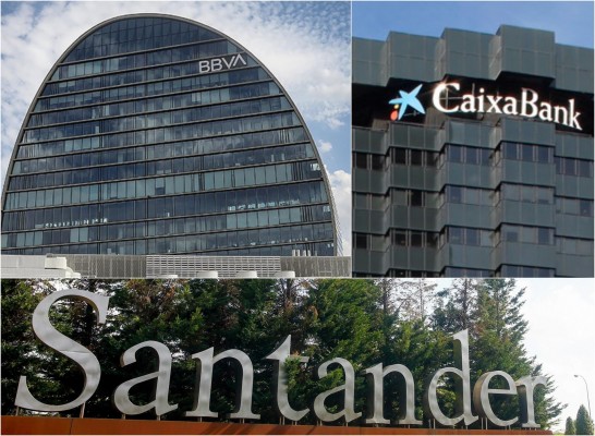 BBVA, CaixaBank y Banco Santander, premios de sostenibilidad de Global Finance