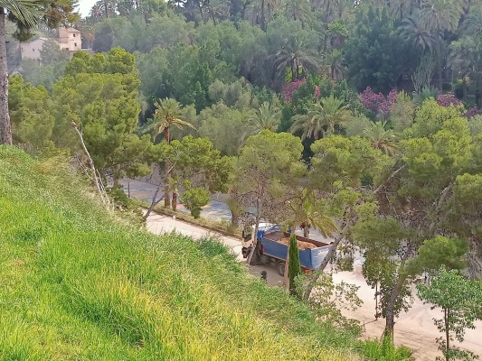Aigües d’Elx inicia los trabajos para la ampliación del aliviadero al río de la galería-mina