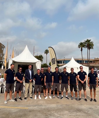 El equipo de vela MSC llega a Valencia para participar en el XXIV Trofeo SM La Reina