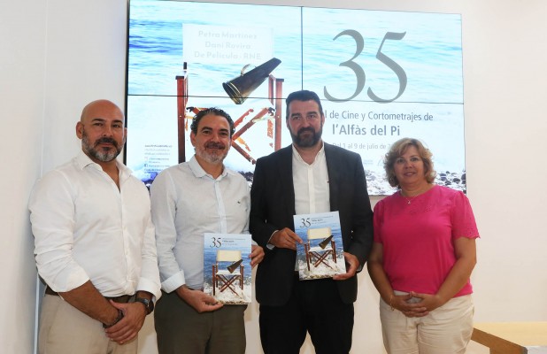 El festival de cine de l'Alfàs: una edición con Estrella Michelín y una gala inaugural ambiciosa