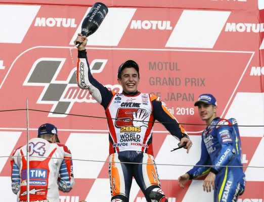 Márquez campeón del Mundial de MotoGP