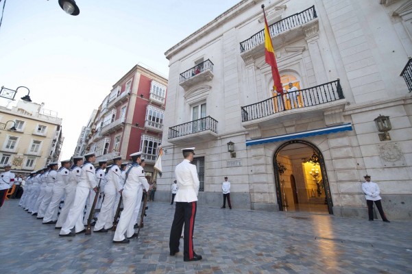 La Armada celebra este jueves el arriado solemne de Bandera en Cartagena