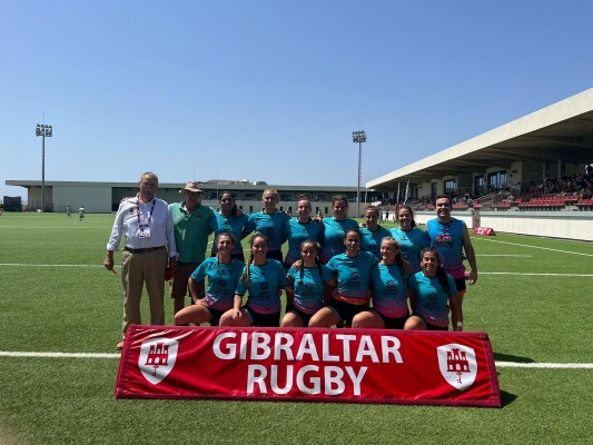 El Costa Blanca Rugby femenino logra el tercer puesto en el Gibraltar 7s