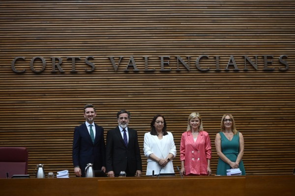 El PSPV es el único partido que no tiene representación en la Mesa de Les Corts