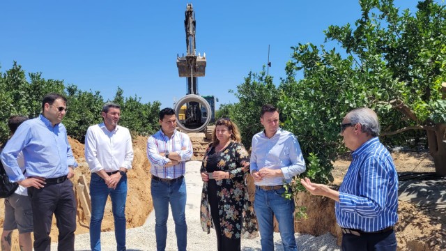 Avanzan las obras de los colectores norte y sur de San Javier con una inversión de 6 millones