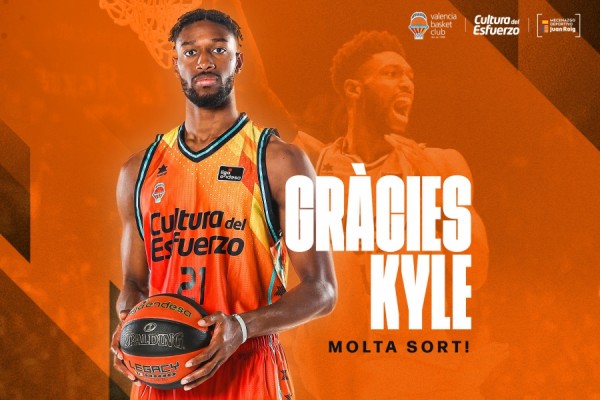 Kyle Alexander finaliza su contrato con Valencia Basket
