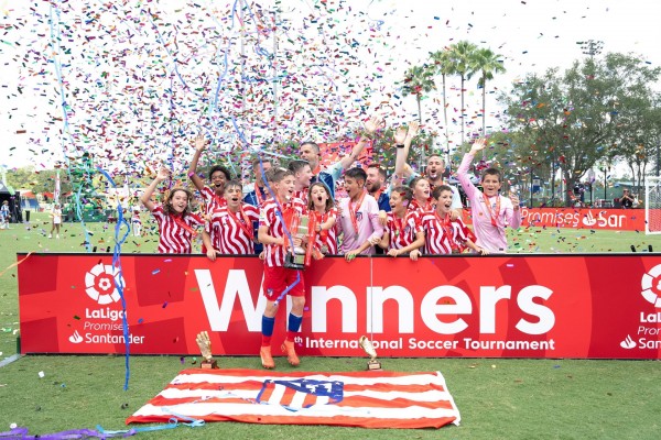 El Atlético de Madrid conquista de nuevo LaLiga Promises en Orlando