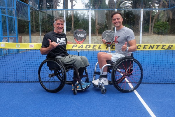 Los valencianos Triviño, Peinado y Betoret copan el Top 6 nacional en el campeonato de España de pádel en silla de ruedas