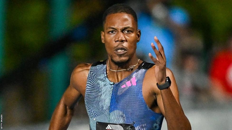 El británico Zharnell Hugues presenta su candidatura al título mundial de los 100 metros