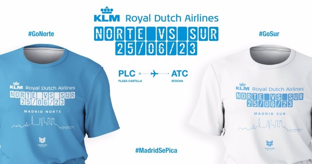 Más de 5.000 corredores participan este domingo en la KLM Norte contra Sur en Madrid