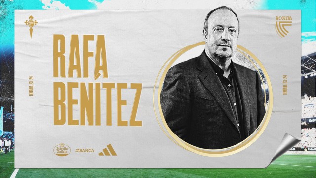 Rafa Benítez dirigirá al Celta las tres próximas temporadas