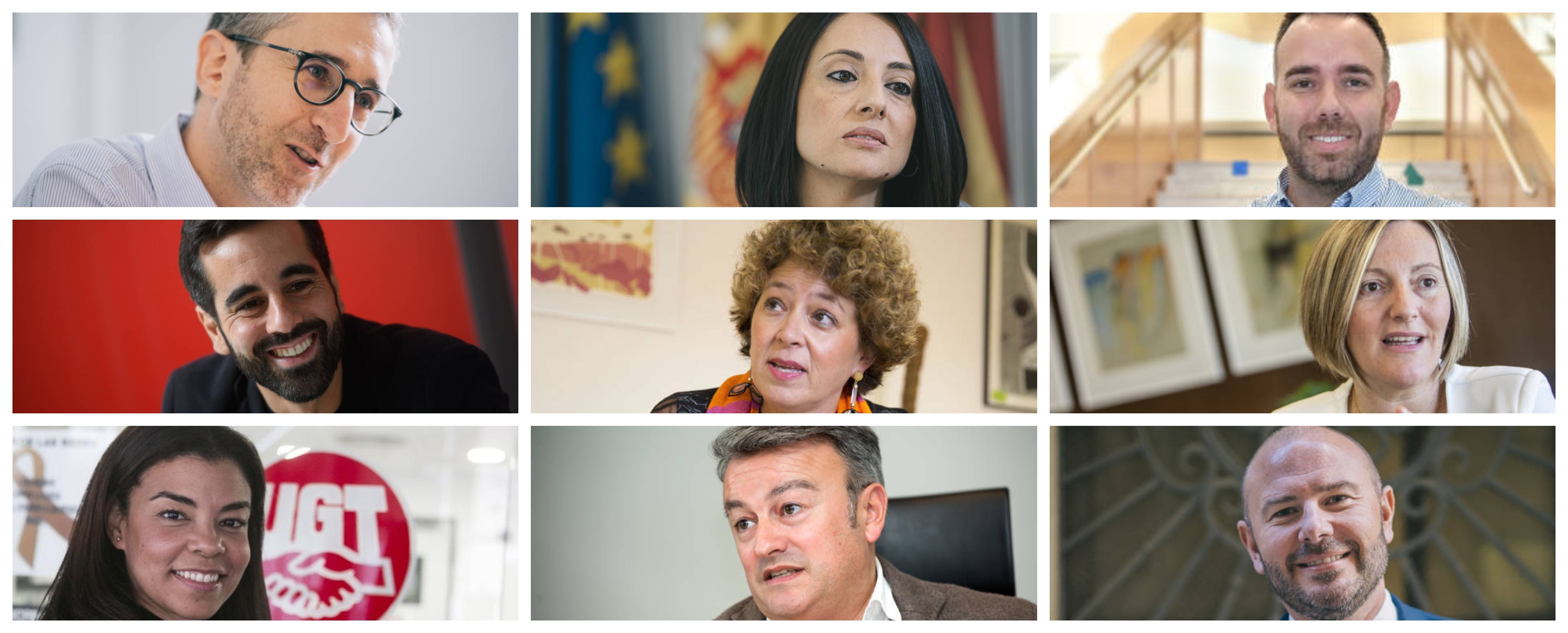 España, Torró, Simó, Muñoz, Bueno, Salvador, Sánchez, Chulvi y Gaspar. Foto: VP - 