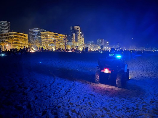 Alicante organiza un dispositivo de seguridad la noche de San Juan con vigilancia de Policía Local 