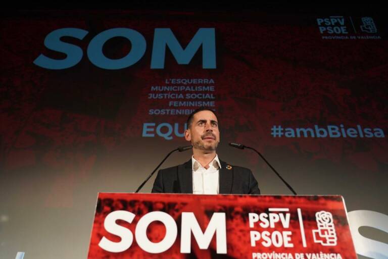 El PSOE ratifica la candidatura de Fernández Bielsa, rival de Puig, a presidir la Diputación de Valencia
