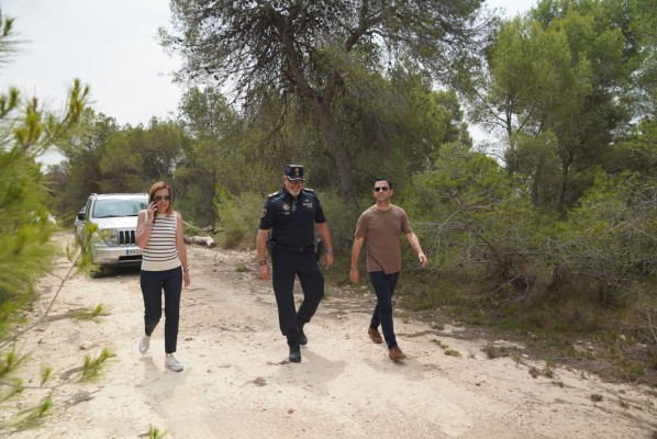 Paterna blinda el bosque de La Vallesa ante la llegada del verano 
