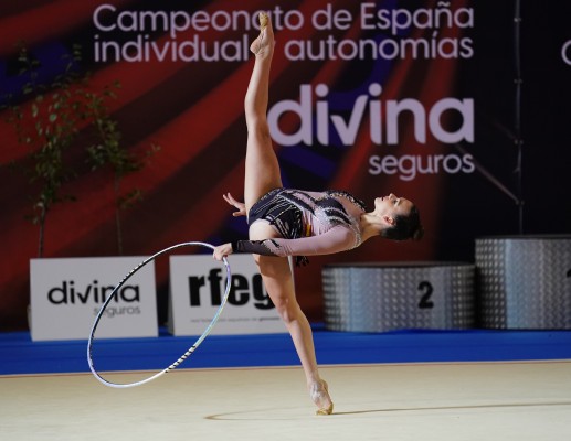 València coronará a las nuevas campeonas de España de gimnasia rítmica
