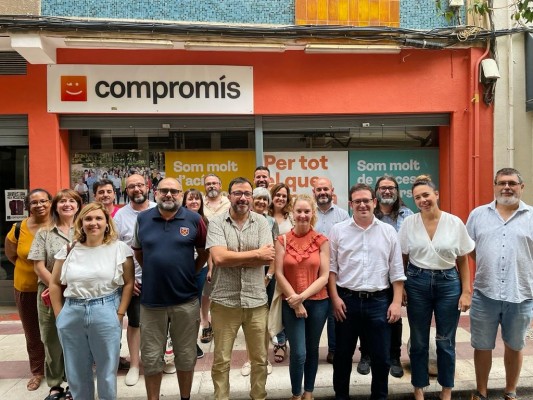 La asamblea de Compromís elige a Guardiola y Fajardo como representantes en la Diputación de Castellón