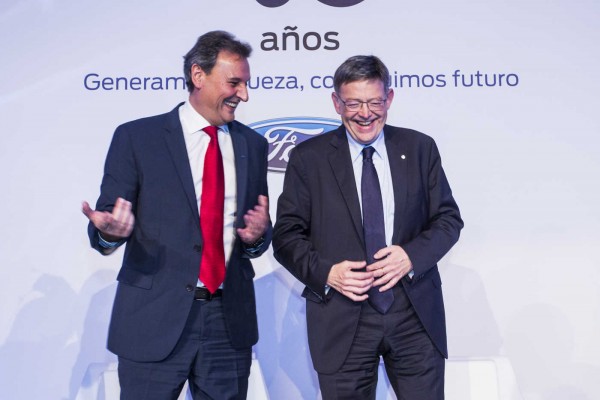 Ford hace balance: 9.600 millones invertidos tras 40 años en Almussafes