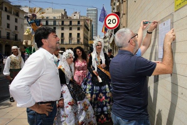 El alcalde de Alicante llama a vivir con 