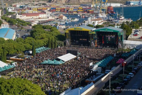 Cartagena se 'blinda' por el Rock Imperium: 