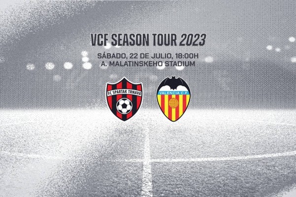 El Valencia CF jugará en el Centenario del FC Spartak Trnava de Eslovaquia
