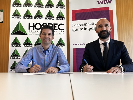 WTW se alía con Hosbec como socio colaborador en consultoría de capital, seguros, riesgos y gestión de personas