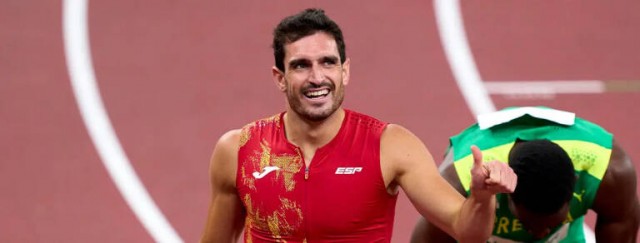 Jorge Ureña firma la tercera mejor marca española de todos los tiempos