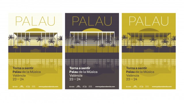 Virginia Lorente firma la imagen de la reapertura del Palau de la Música