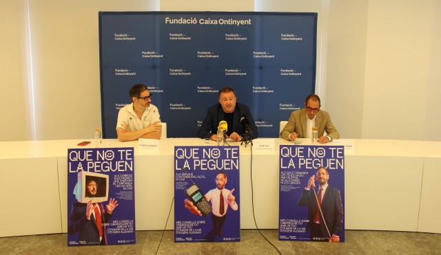 Fundació Caixa Ontinyent impulsa la protección ante ciberfraudes junto a Eugeni Alemany
