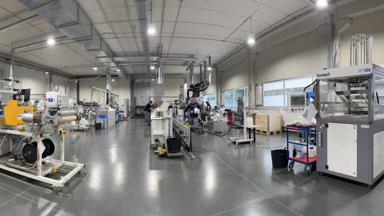  Planta piloto de ITENE enmarcada en la red de BIONANOPOLYS. Foto: ITENE  - 