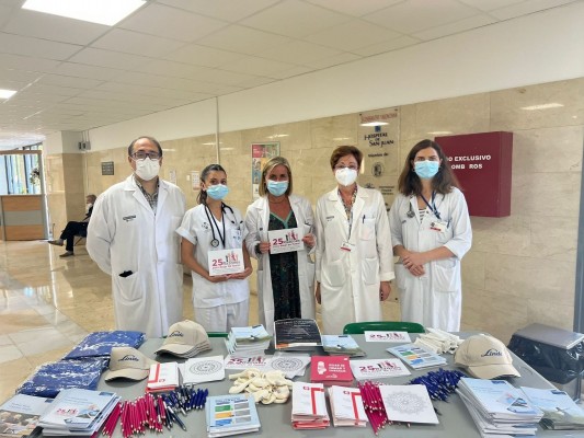 El riesgo del tabaquismo en los centros sanitarios a debate en el Hospital Universitario Sant Joan d’Alacant