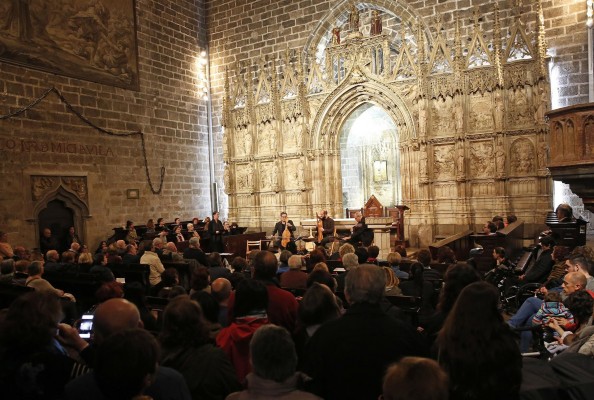 San Juan del Hospital inicia su programa de música medieval con Capella de Ministrers y su 'Santo Grial'