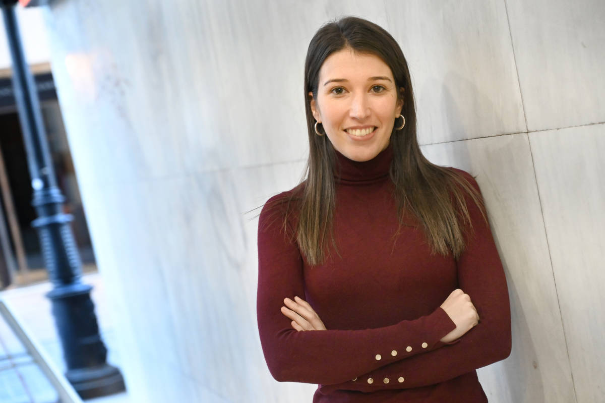 La socialista María Jiménez. Foto: CARLOS PASCUAL - 