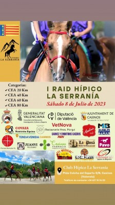 El Club Hípico La Serranía trae a Valencia la primera edición de Raid