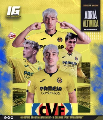 El Villarreal anuncia el fichaje de Adrià Altimira para su equipo filial
