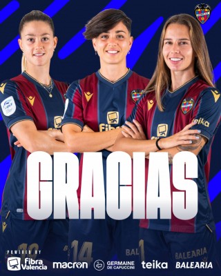El Levante anuncia las bajas de Férez, Calligaris y Pinto
