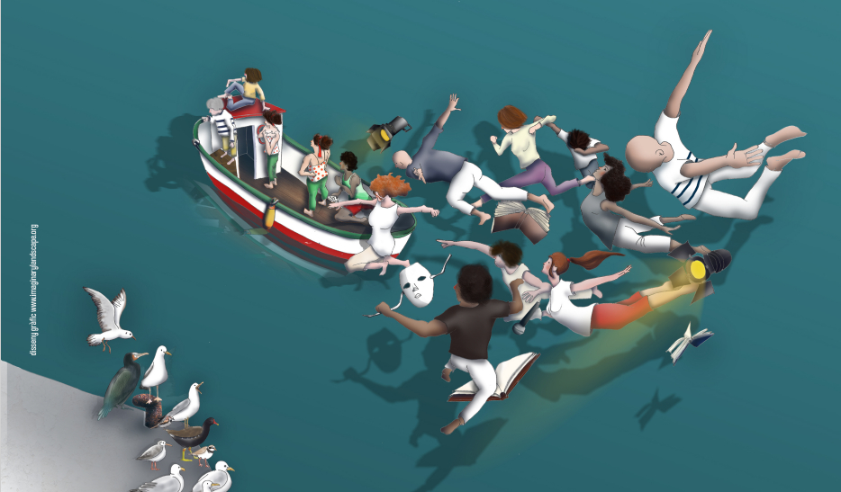Mar i teatre breu conflueixen al port de Castelló amb quatre obres creades 'ex professo'
