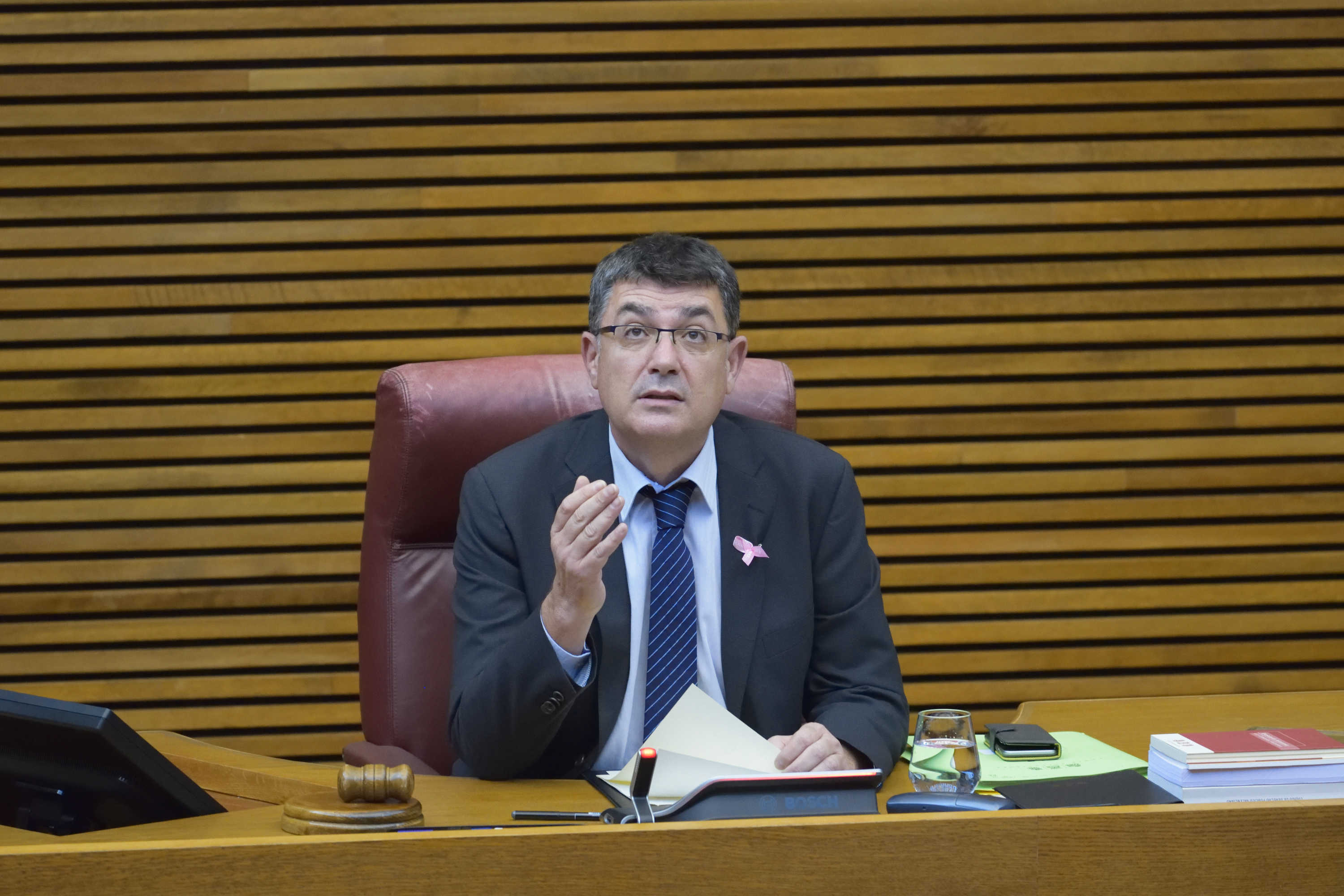 El president de Les Corts, Enric Morera. Foto: CORTS - 