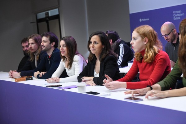 Podemos reúne el sábado su Consejo Ciudadano en plena tensión con Sumar por el veto a Montero