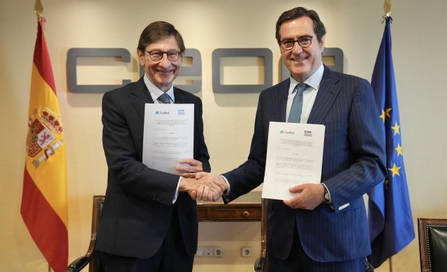 CaixaBank y CEOE abren una línea de financiación para empresas de 35.000 millones en un año