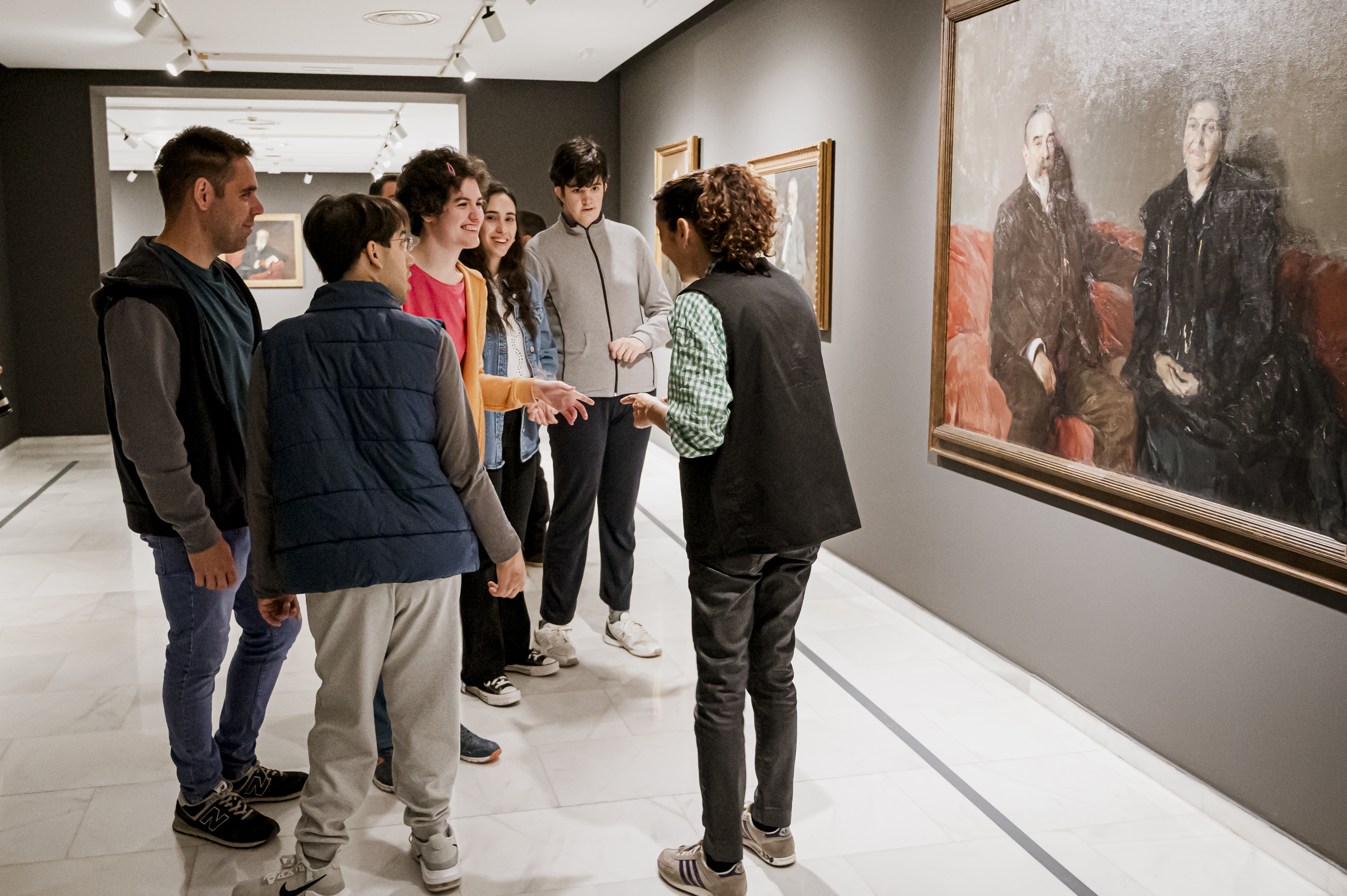 Fundación Bancaja acerca Sorolla a personas con diversidad funcional o en riesgo de exclusión social