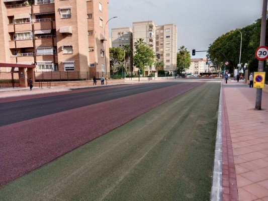 Las obras del plan de movilidad de Murcia llegan a la Avenida Marqués de los Vélez