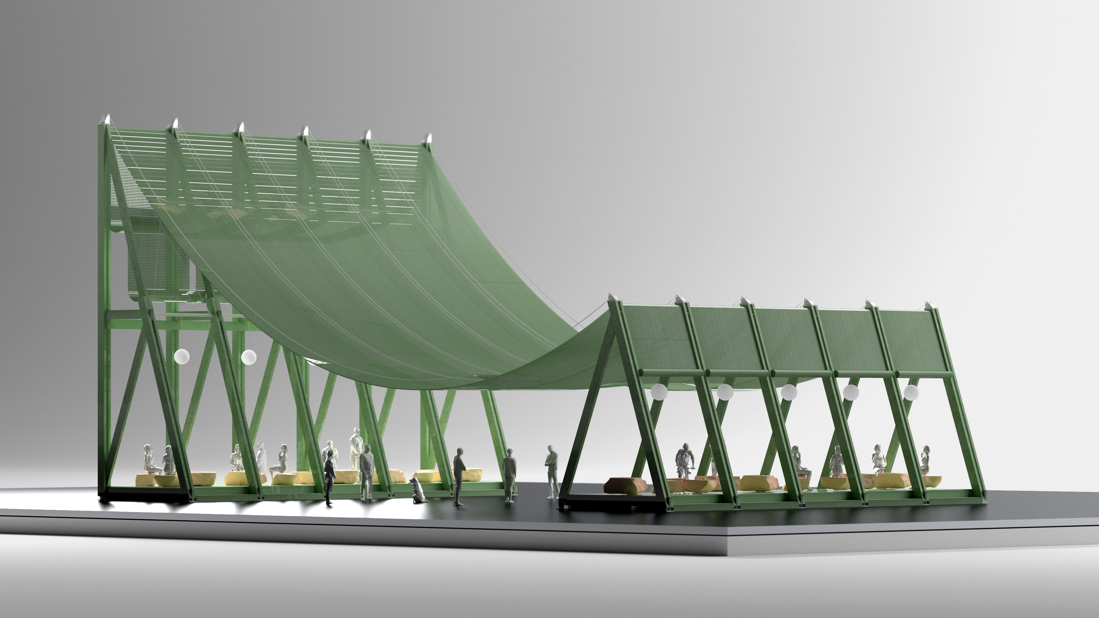 'Mediterráneo': Así es el pabellón temporal que se instalará en el centro de València
