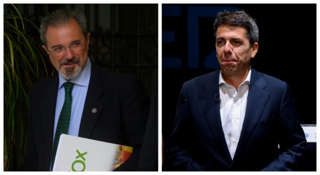 Génova marca el paso en la negociación con Vox: línea roja a Carlos Flores en el Consell y Les Corts