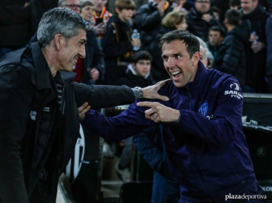Carlos Marchena no seguirá como ayudante de Rubén Baraja en el Valencia
