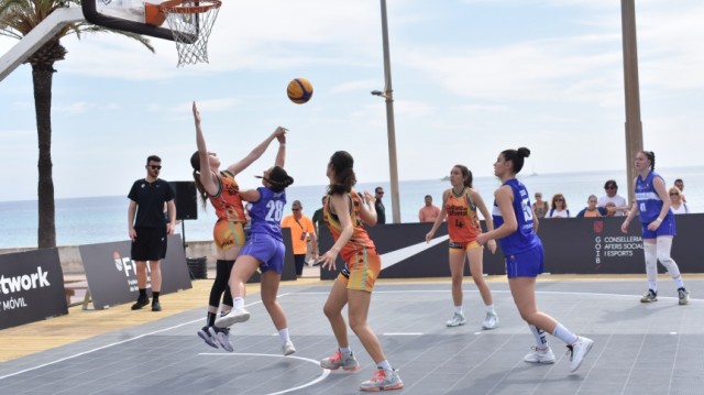Buena experiencia taronja en el primer Campeonato de España U17 3x3
