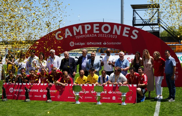 La Liga Genuine de despide en Vila-real con éxito de participación y público